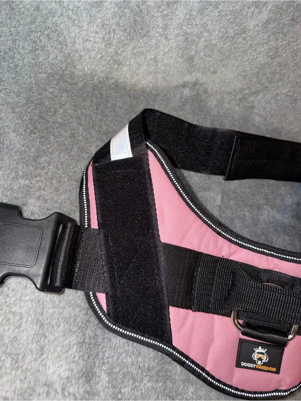 Doggy Kingdom Pink No Pull Dog Harness Reflective Straps multiple sizes